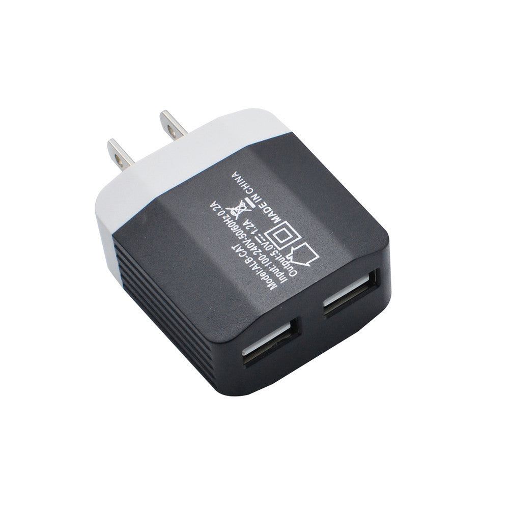 2in1 Port USB US Plug Home Travel Wall Charger - digitaldeviant