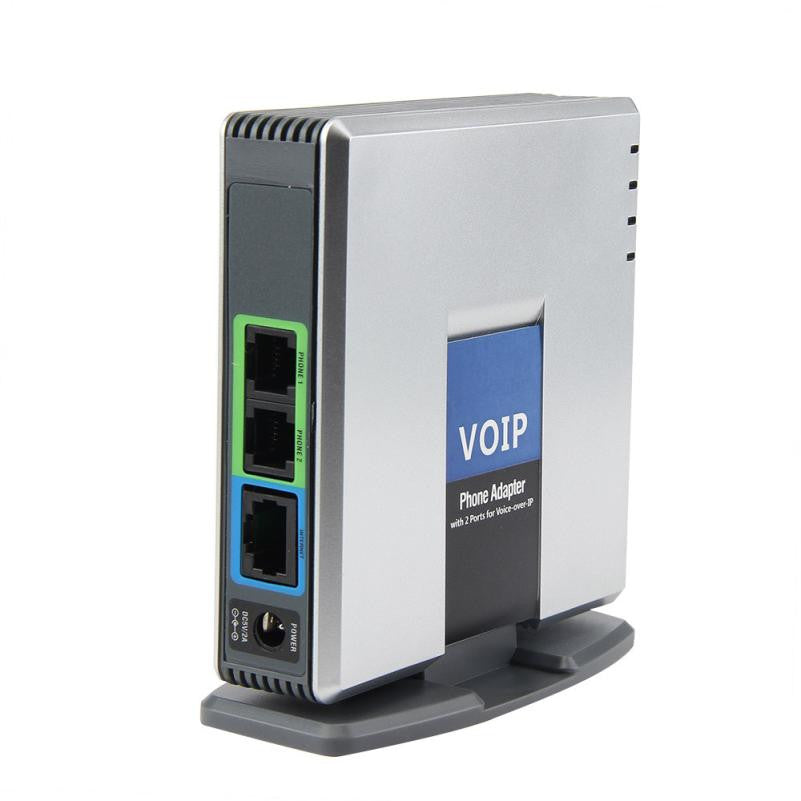 VOIP Phone Adapter 2 Port Internet Phone - digitaldeviant