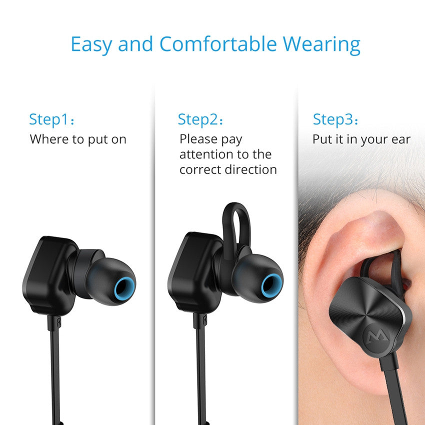 Wireless headphone Bluetooth 4.1 In-Ear Headset - digitaldeviant