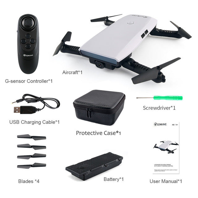 WIFI FPV Selfie Drone With Gravity Sensor - digitaldeviant