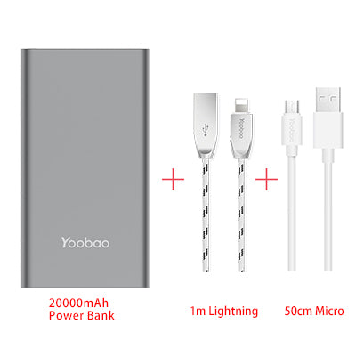 20000mAh Universal Power Bank Dual USB Output/Input Ultra Slim - digitaldeviant