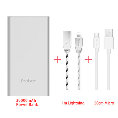 20000mAh Universal Power Bank Dual USB Output/Input Ultra Slim - digitaldeviant