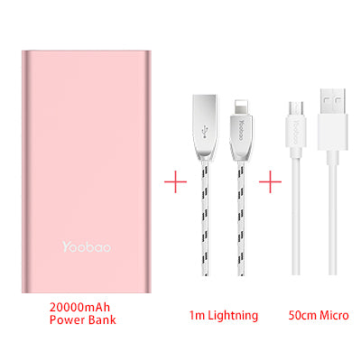 20000mAh Universal Power Bank Dual USB Output/Input Ultra Slim - digitaldeviant
