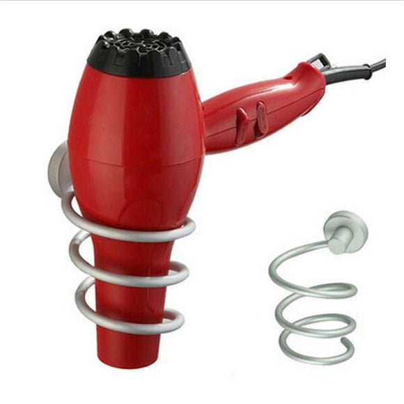 Bathroom Shelf Hair Dryer Holder - digitaldeviant