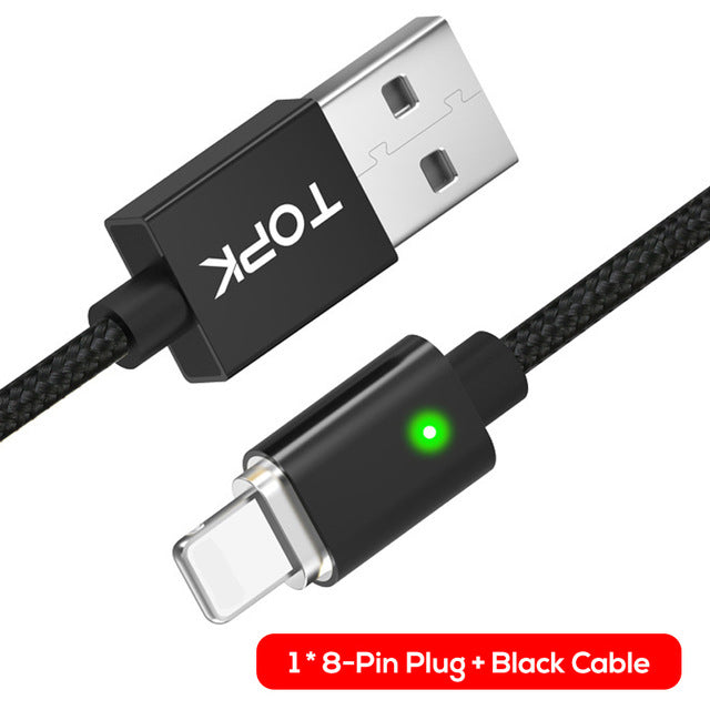 Magnetic USB 2.4A Charger Cable - digitaldeviant