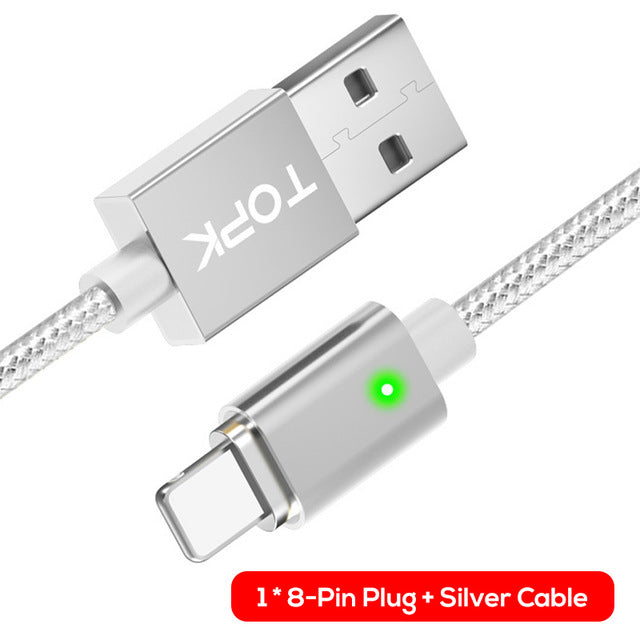 Magnetic USB 2.4A Charger Cable - digitaldeviant