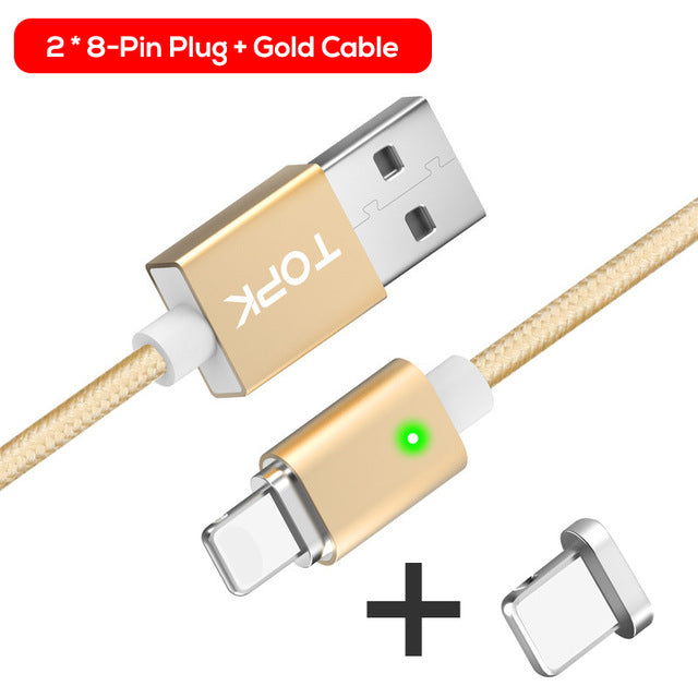 Magnetic USB 2.4A Charger Cable - digitaldeviant